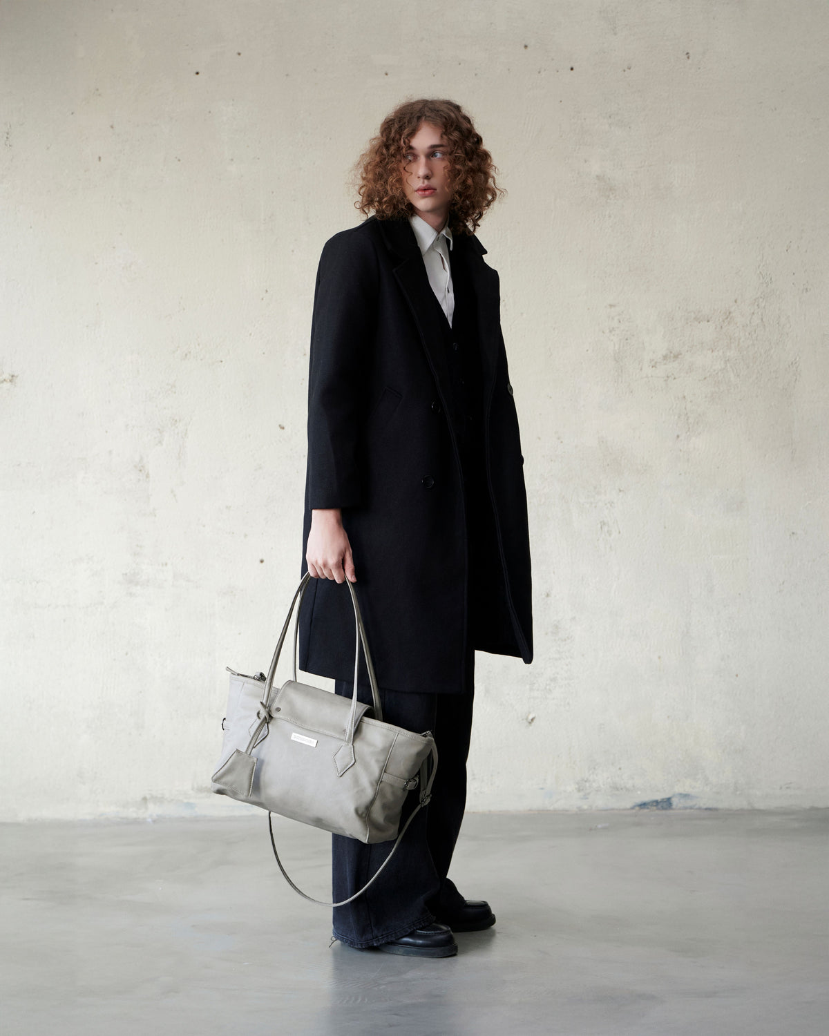 Gray SGS Elegant Bag /Medium/