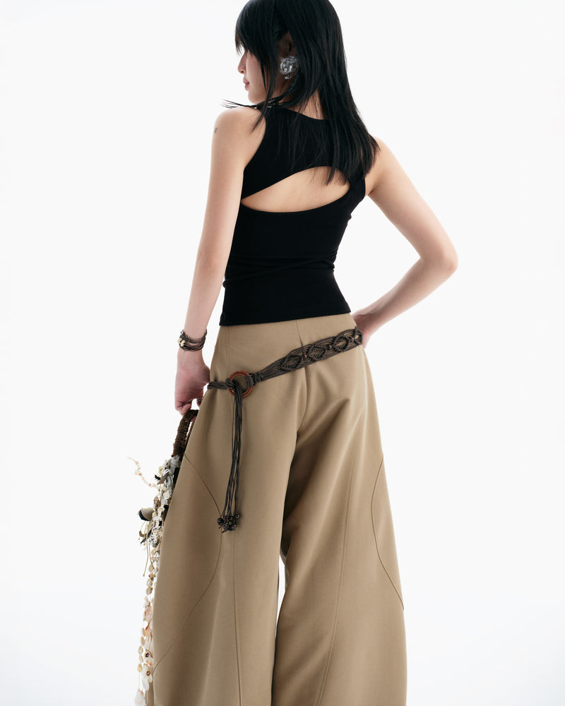 CONRAD SLEEVELESS TOP (BLACK)