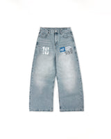 FNOS - ERG22 WASHED JEANS - LIGHT BLUE