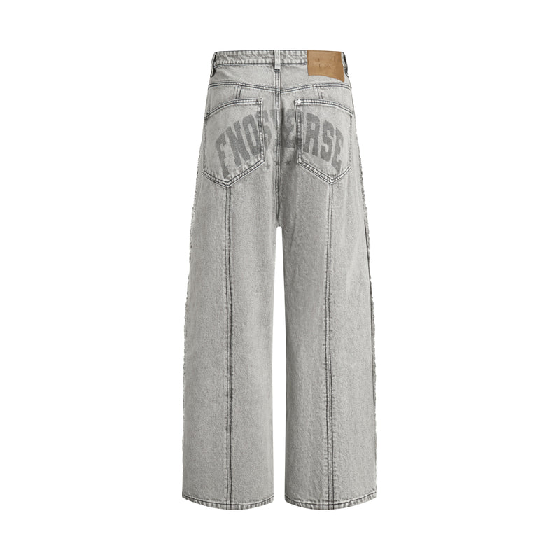 ERG19 - "FNOSVERSE" JEANS WASH - GRAY
