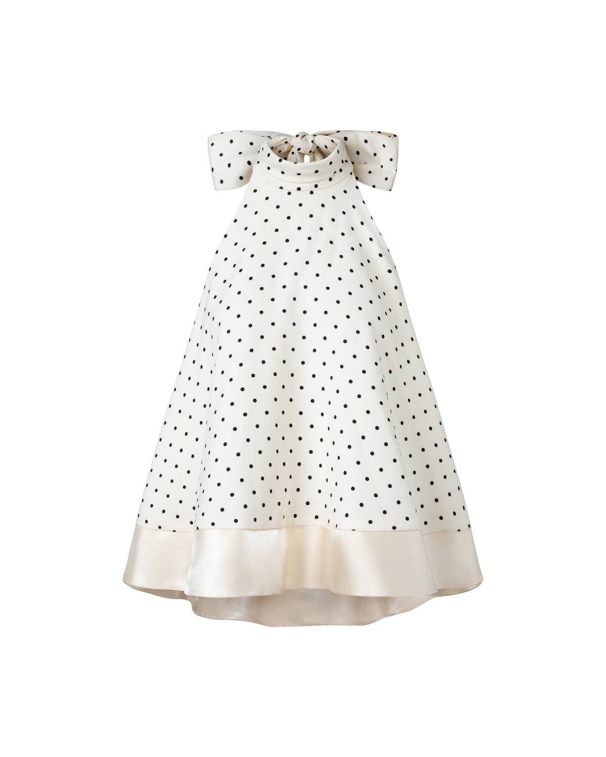 Cream Bow Tie Halter Top