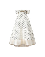 Cream Bow Tie Halter Top