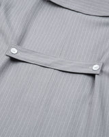 Pinstripe Trench Coat