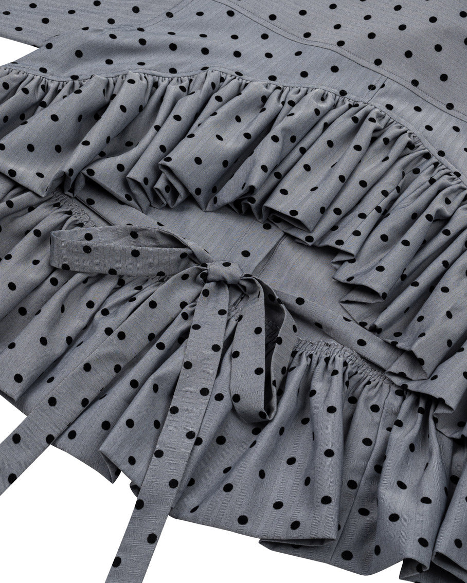 DARK GRAY LADYBUG SHIRT