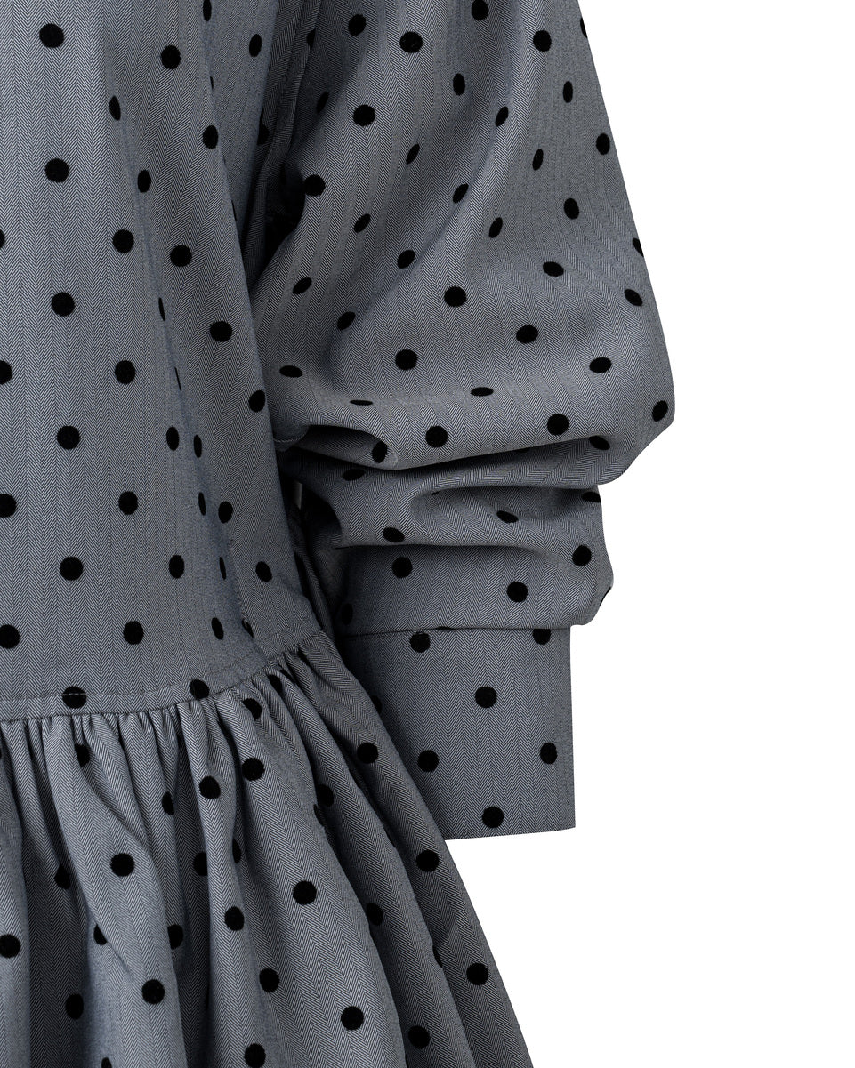 DARK GRAY LADYBUG SHIRT