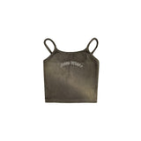 Twf6 - "Fnosverse" Cami Top Wash - Olive