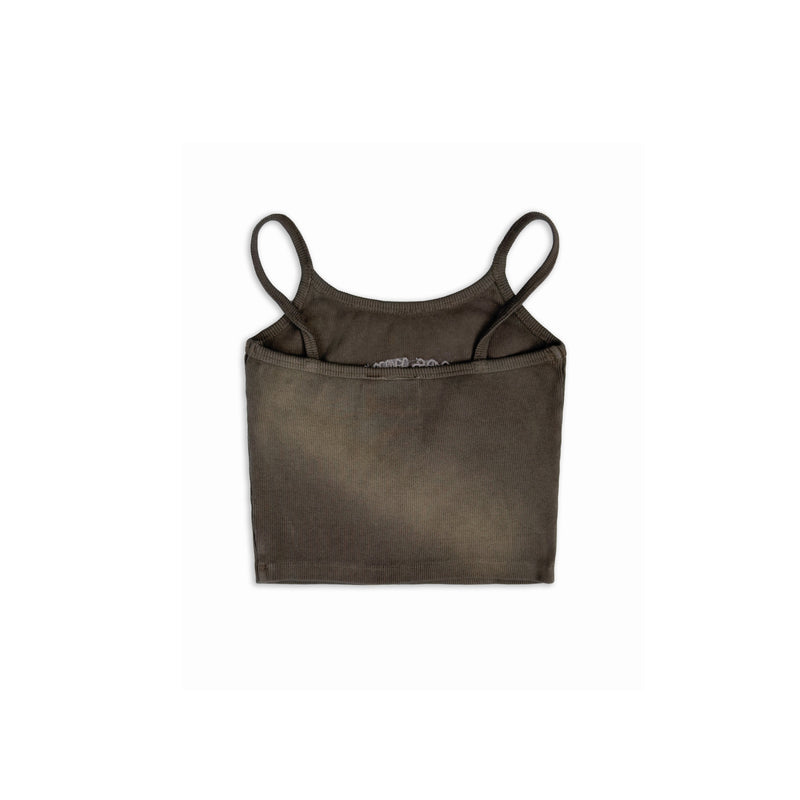 Twf6 - "Fnosverse" Cami Top Wash - Olive