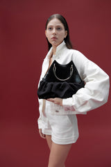 black-halter-dress-bag arya astoud