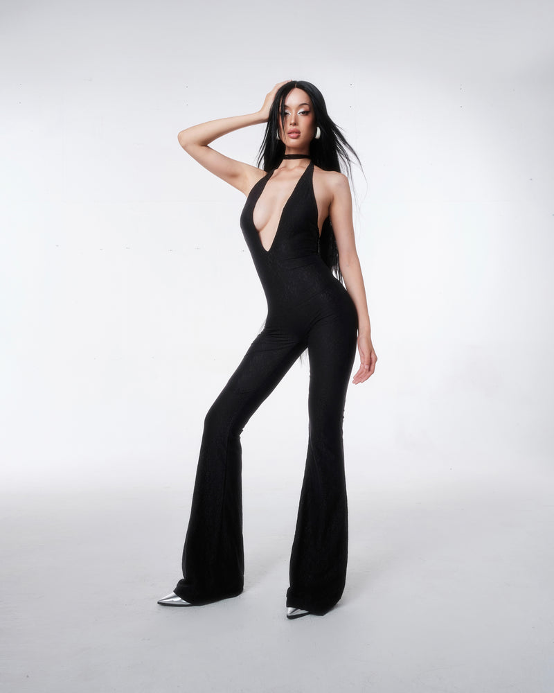 bb-plunge-neck-lace-jumpsuit tatichu astoud