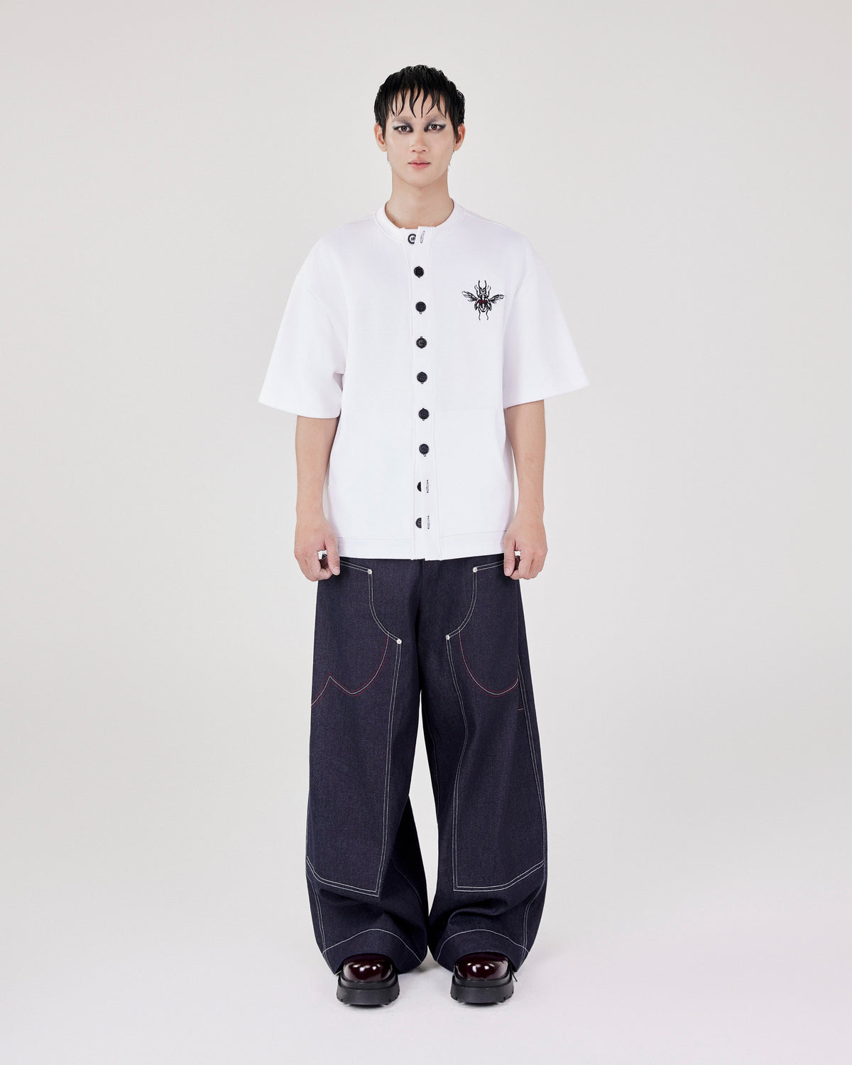 Beetle Button-Up Tee Caotus Astoud