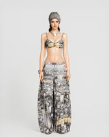 MAP STREET PRINTED BRA