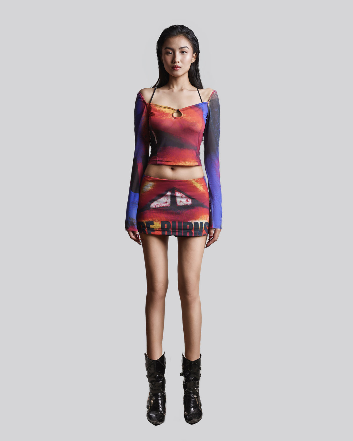 iunu-long-sleeve-cutout-mesh-top tatichu astoud
