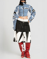 MAP DOUBLE WAIST JORT PANTS