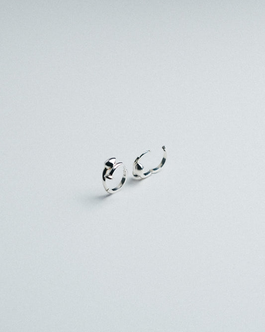 Blug Hoop Earrings