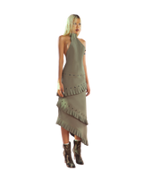 puzzle-halter-neck-pleated-trim-dress tatichu astoud
