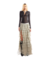 puzzle-tiered-layer-split-maxi-skirt tatichu astoud