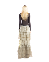 puzzle-tiered-layer-split-maxi-skirt tatichu astoud
