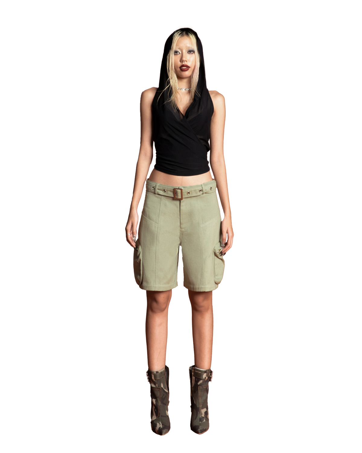 puzzle-hood-sleeveless-mesh-top tatichu astoud