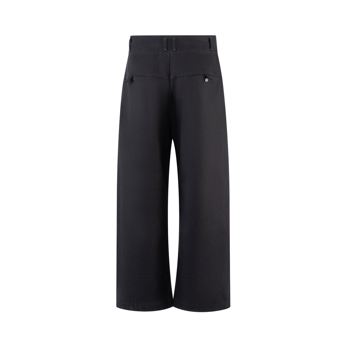black-herringbone-loose-baggy-pants saomai homme astoud