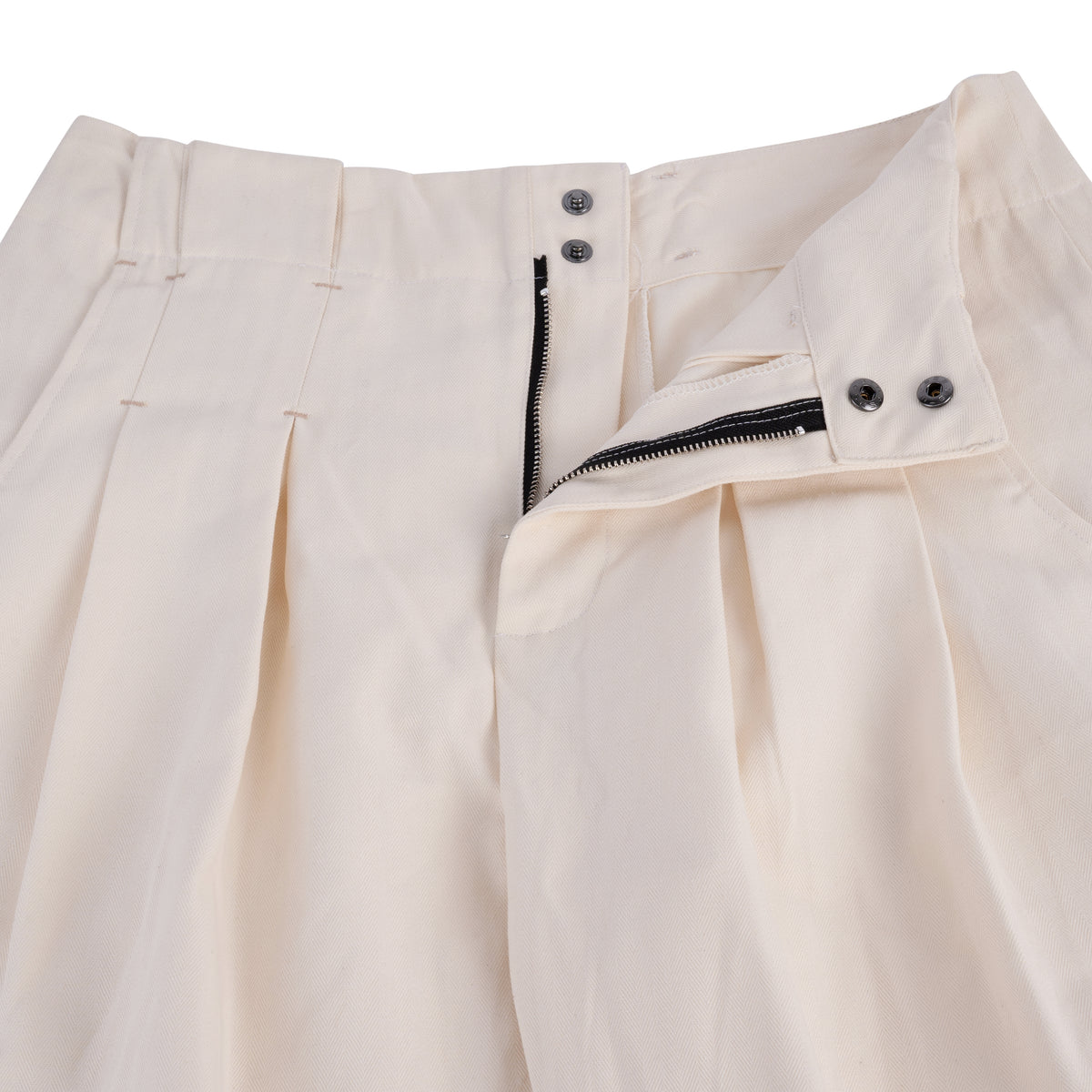 cream-herringbone-loose-baggy-pants saomai homme astoud