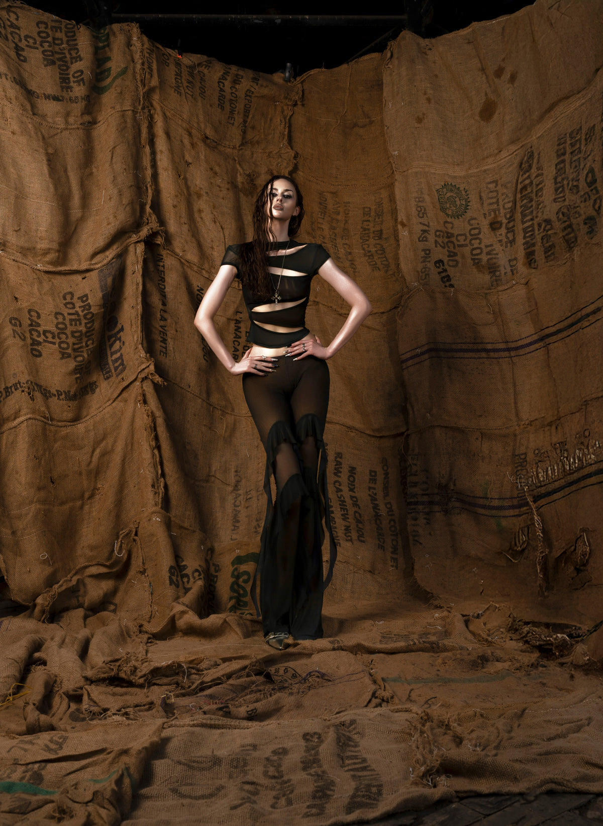 mother-cut-out-mesh-top tatichu astoud