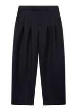 black-sta-prest-pleated-balloon-trousers saomai astoud