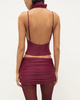 woven-tension-skirt-wine-red-dalya astoud