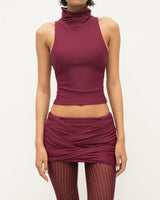 woven-tension-skirt-wine-red-dalya astoud