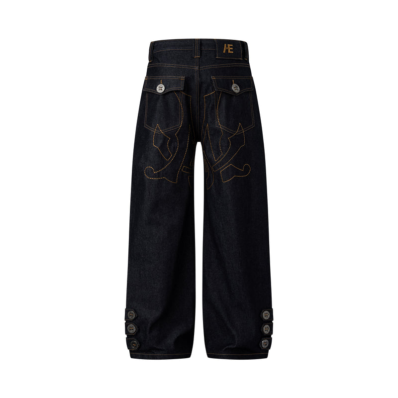 AESIR X MARLON NOAH - RAW DENIM JEANS