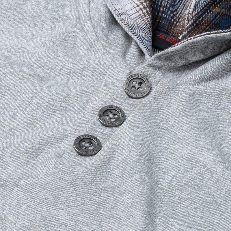 Aesir x Marlon - Henley Reversible Hoodie Jacket