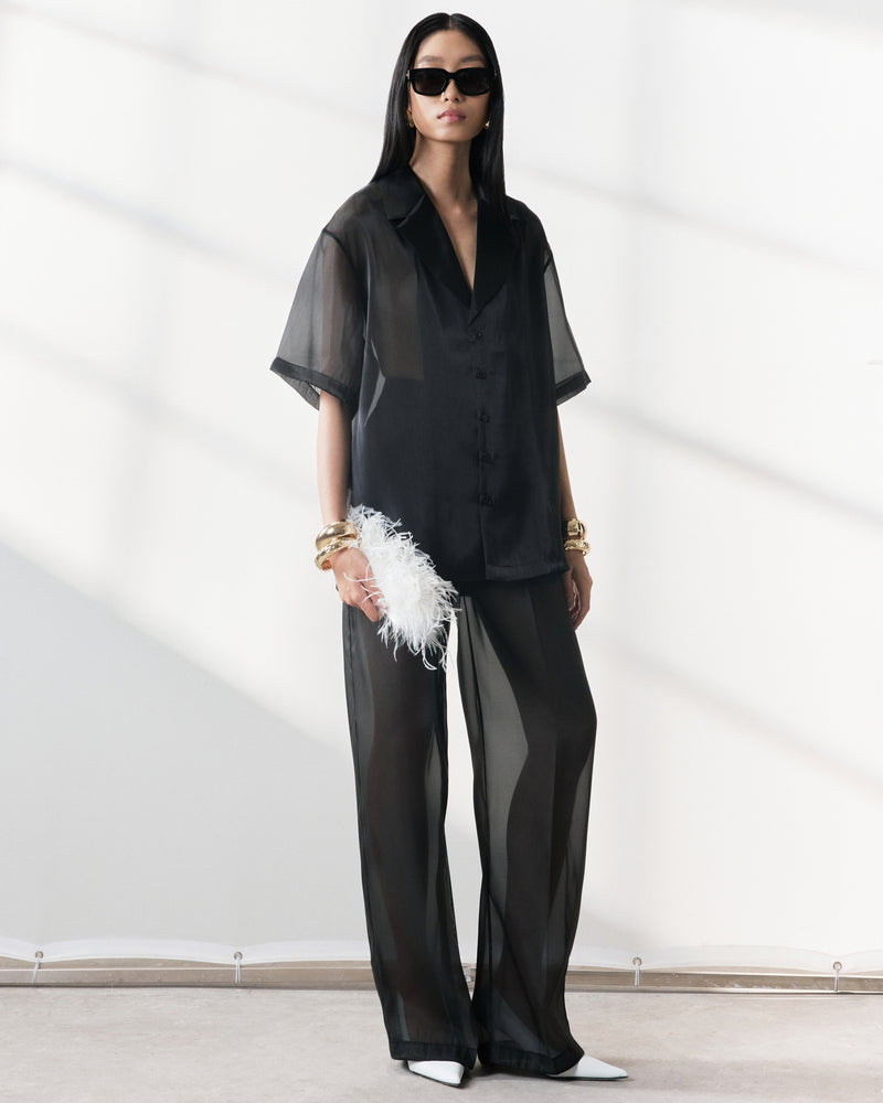 s25-womens-black-silk-organza-pants fortythree astoud