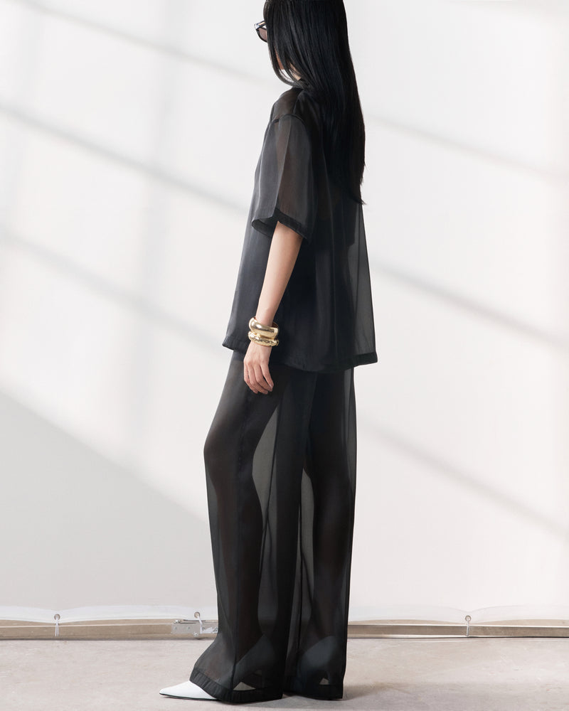 s25-womens-black-silk-organza-pants fortythree astoud