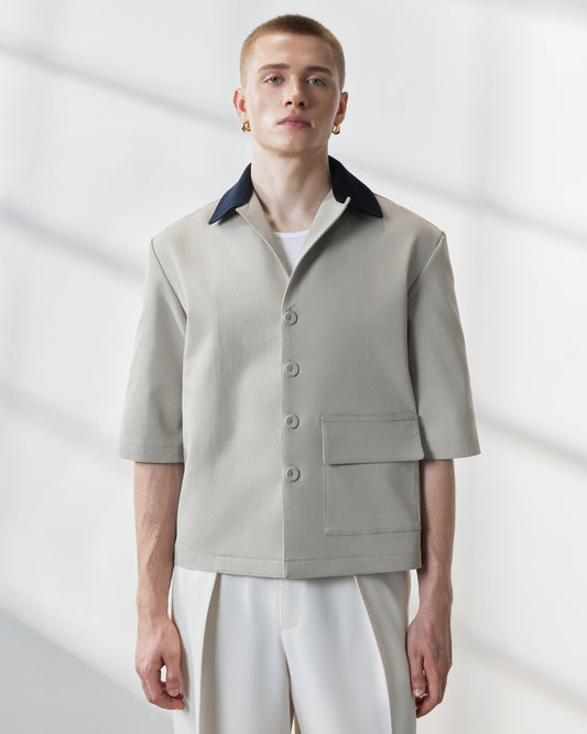 s25-mens-oatmeal-khaki-shirt fortythree astoud