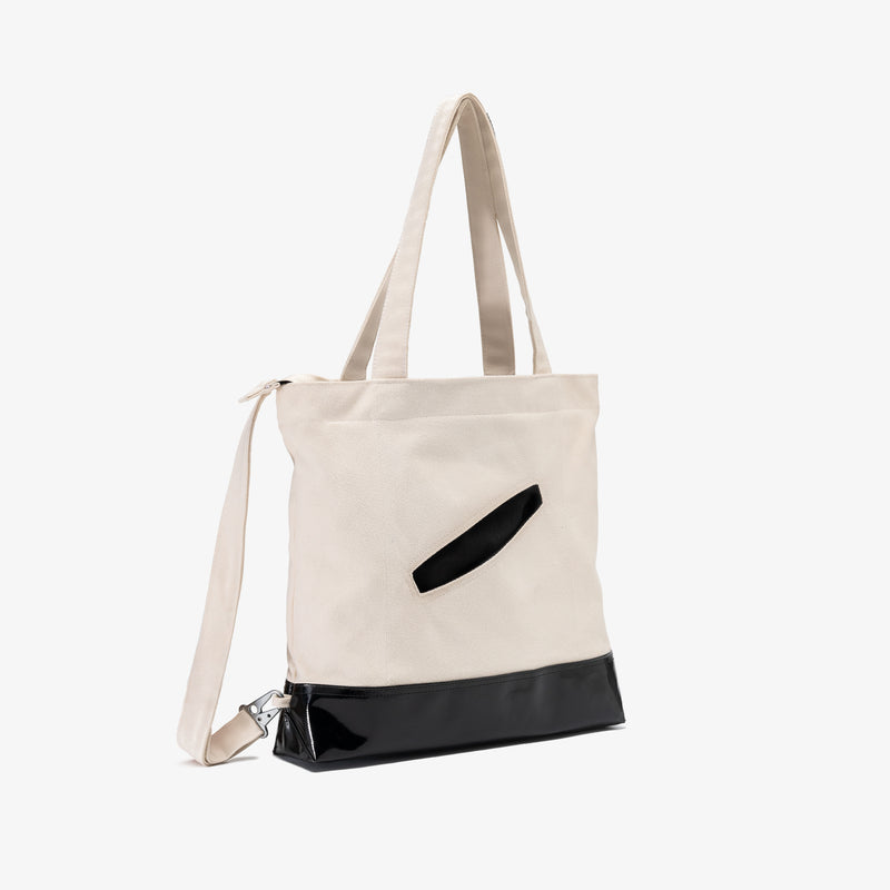 strap-3-tote-raw-white jump out astoud