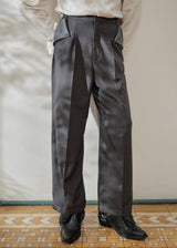 Layered-Pocket Trousers
