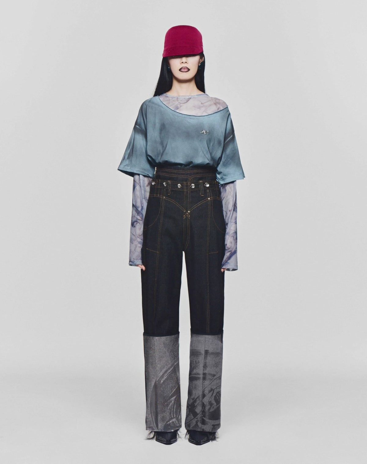 X Enigma Cuffed Jeans