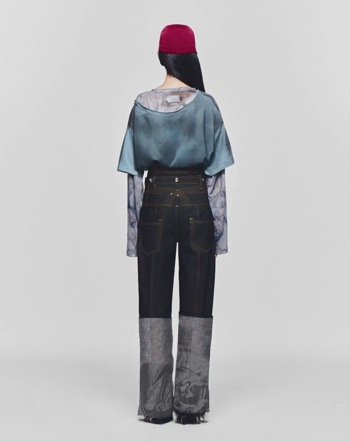X Enigma Cuffed Jeans