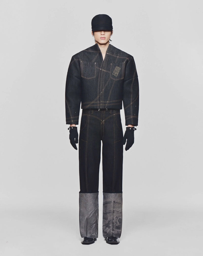 X Enigma Cuffed Jeans