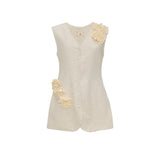 C?u Bông Linen Gilet AN HERITAGE ASTOUD