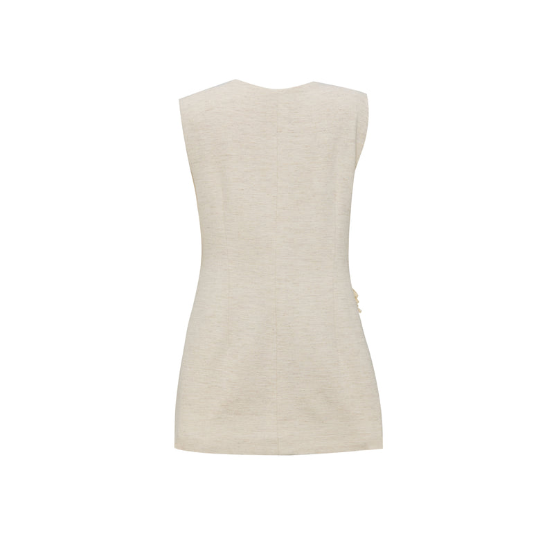 C?u Bông Linen Gilet AN HERITAGE ASTOUD