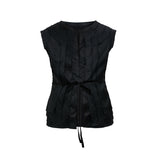 Caravelle Tussah Silk Gilet AN HERITAGE ASTOUD