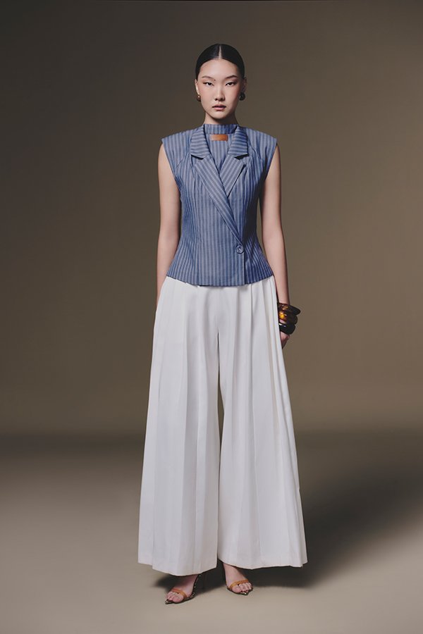 WHITE SAMURAI PANTS