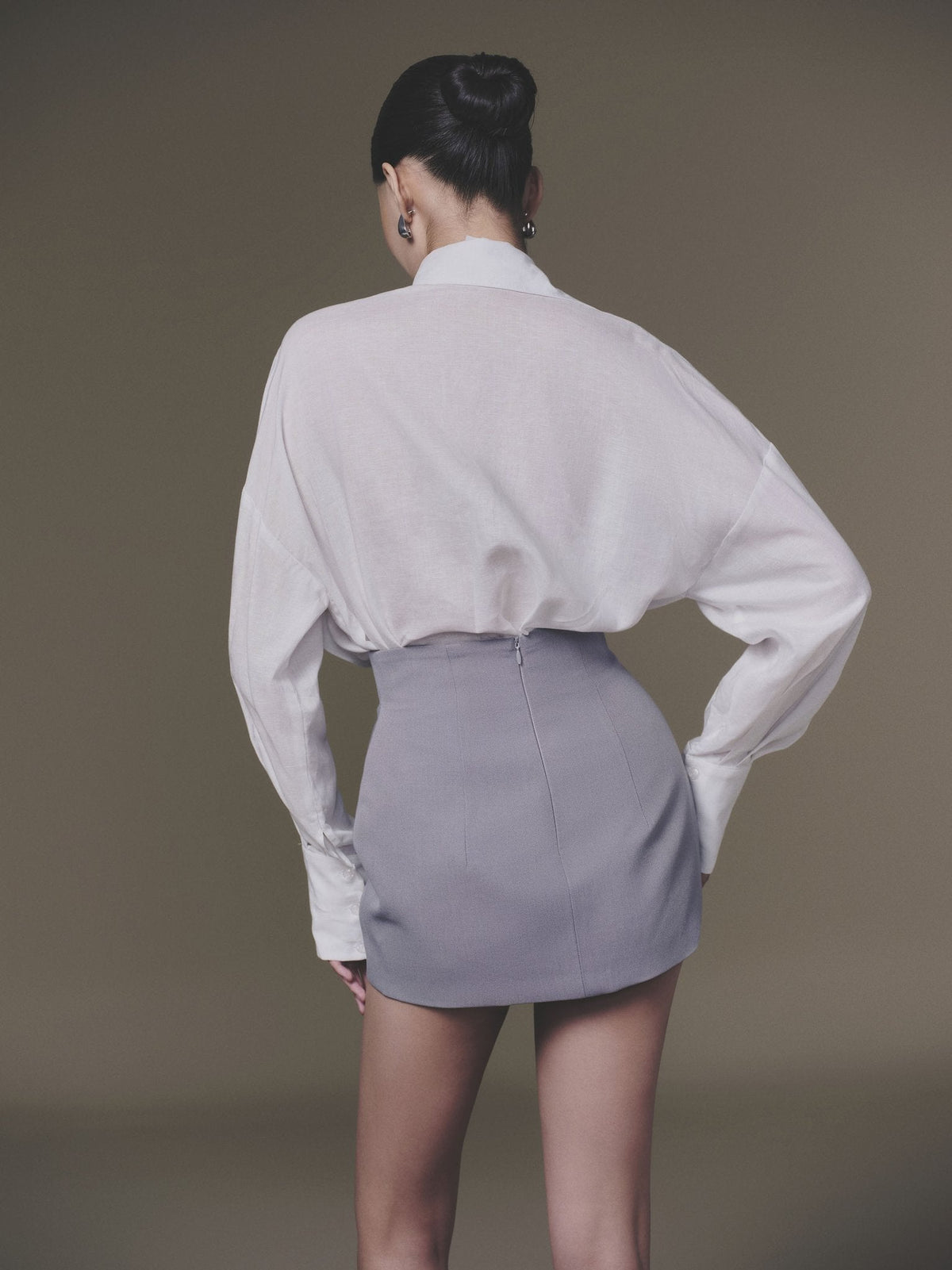 GREY LILY SKIRT