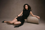 FRINGE CORSET TOP
