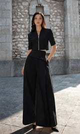 BLACK PALAZZO PANT