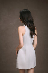 FLORA EMBROIDERED DRESS