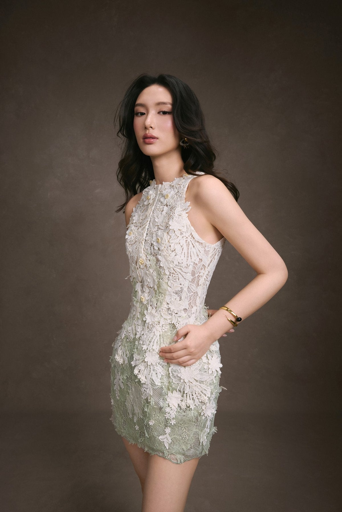 GARDENIA LACE DRESS