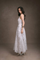 FLORAL LACE DRESS