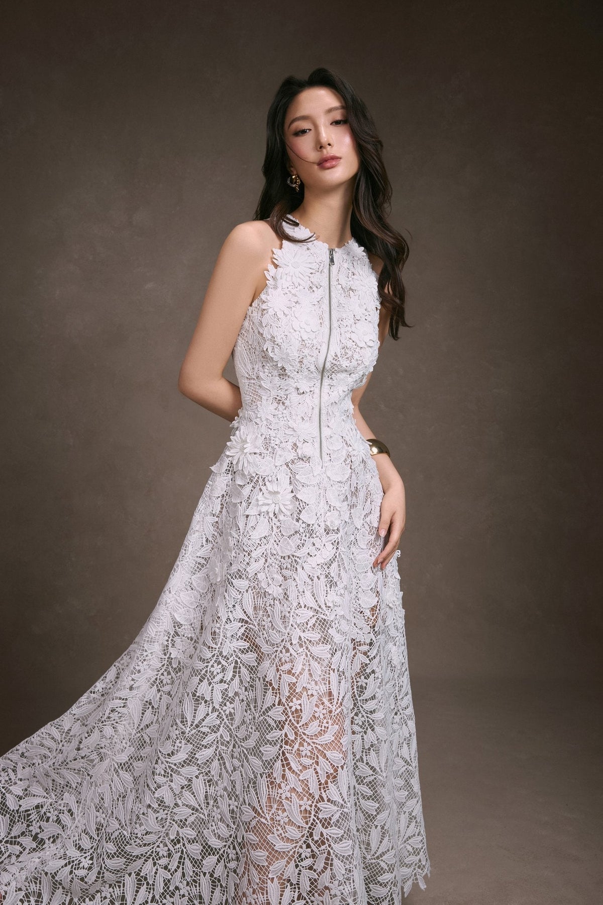 FLORAL LACE DRESS