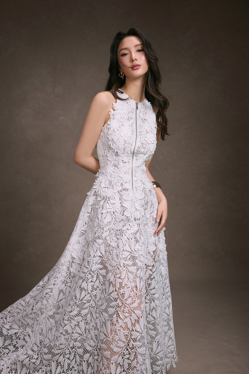 FLORAL LACE DRESS